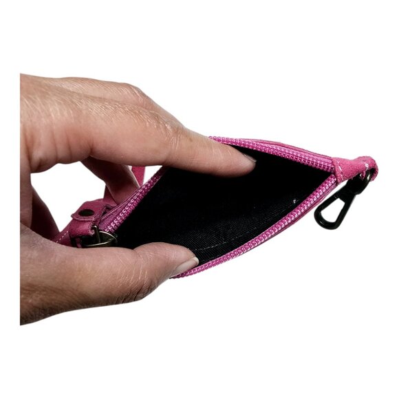 Genuine Leather Western Style Coins & Notes Purse with ID or Credit Card Pocket - Picture 4 of 7